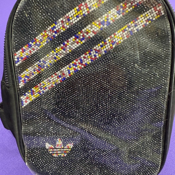 Adidas Black Rhinestone Mini Backpack - Picture 5 of 5